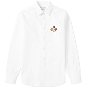 ALEXANDER MCQUEEN MILITARY BADGE LOGO SHIRT